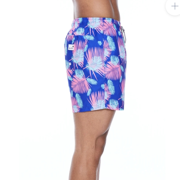 Boardies Tropicana Blue Mens Swim Shorts - Picture 4 of 11
